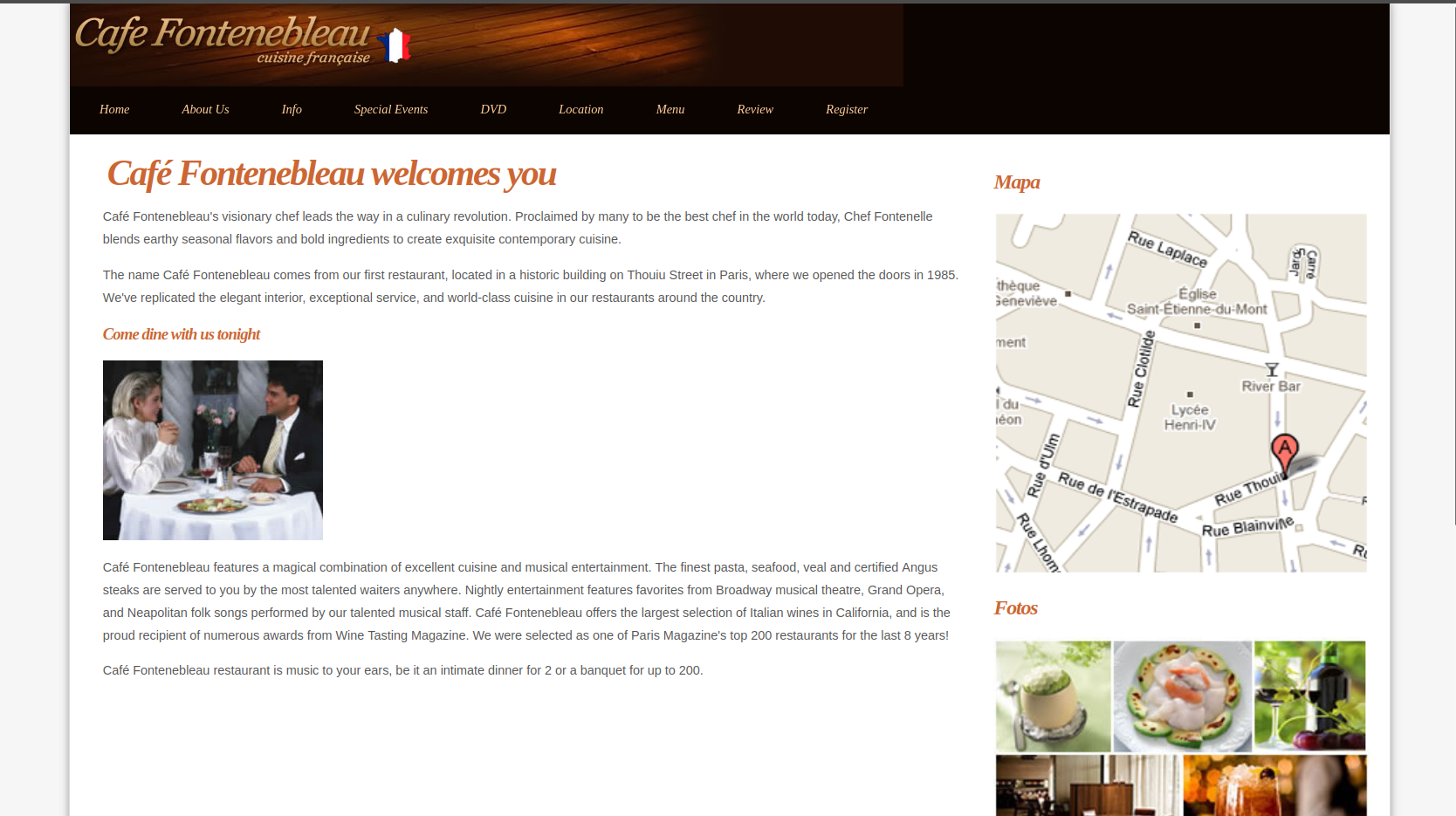 Website Pizzaria